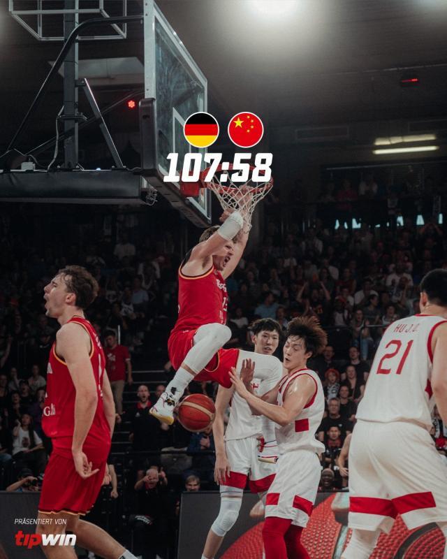 58比107！拥有李凯尔的中国男篮直面残酷现实